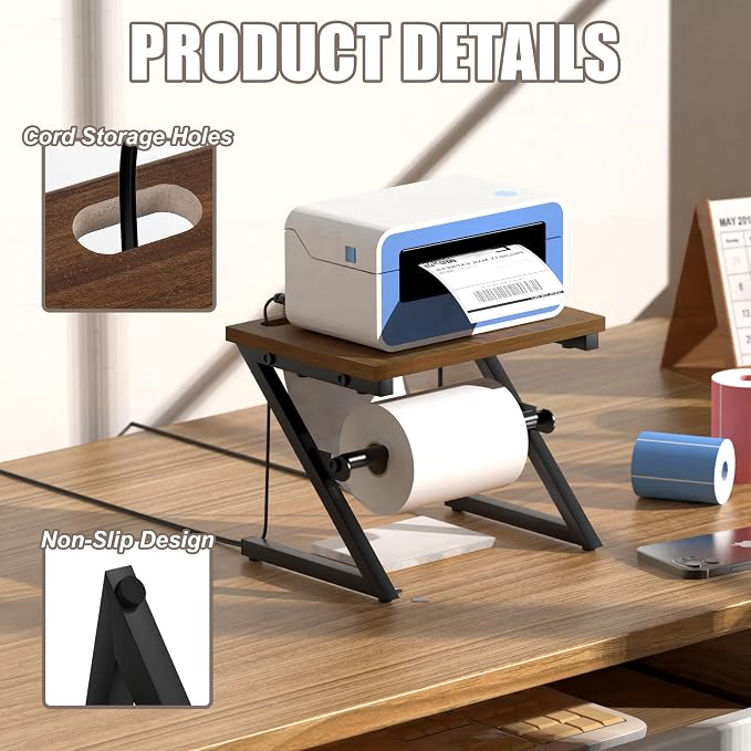 Label Holder for Rolls and Fan-fold Labels, Shipping Thermal Label Holder for - Image 5