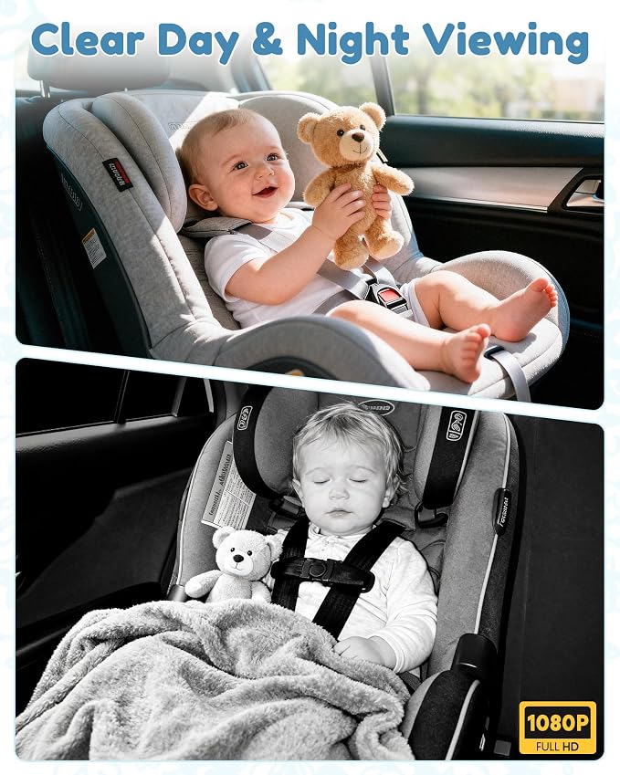 HD 1080P Day & Night Vision Car Seat Camera - Image 8
