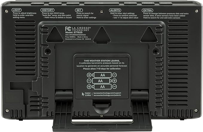 La Crosse Technology S77925-INT Wireless Color Weather Station - Image 3