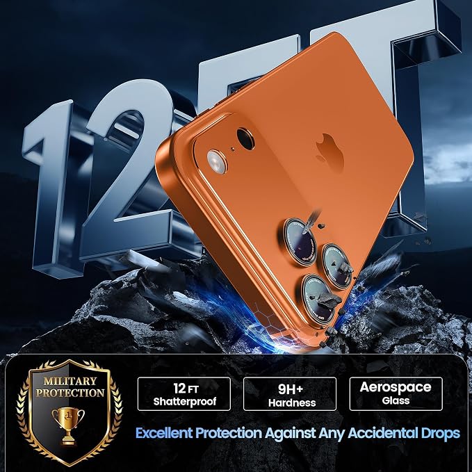 CACOE Camera Lens Protector for iPhone 17 Pro Max - Image 4
