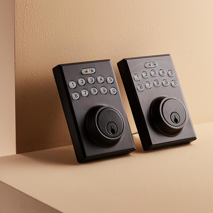 Amazon Basics Electronic Keypad Deadbolt Door Lock - Image 4