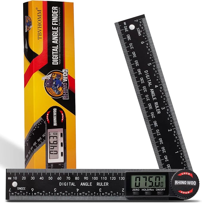 Digital Angle Finder Protractor, Angle Measuring Tool by TBVHOMM