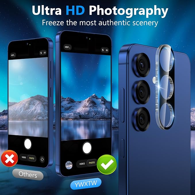 YWXTW 3 Pack Camera Lens Protector - Image 3