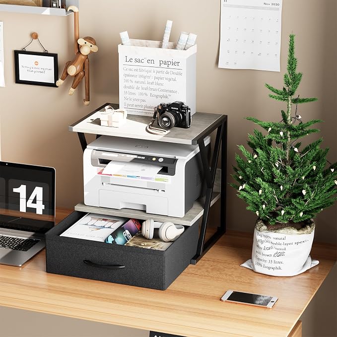 aboxoo Printer Stand for Desk - Image 8