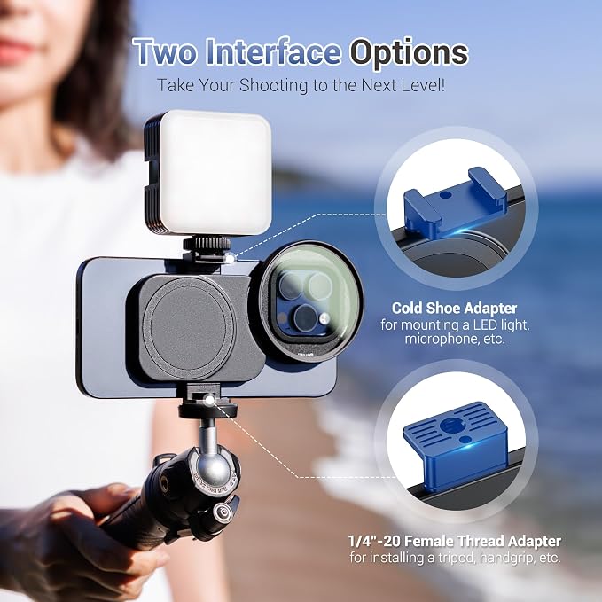 JJC 67mm CPL Filter for iPhone, Magnetic Circiular Polarizer Lens Filter - Image 5