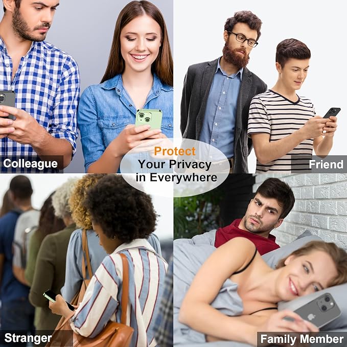 QHOHQ 3 Pack Privacy Screen Protector - Image 5