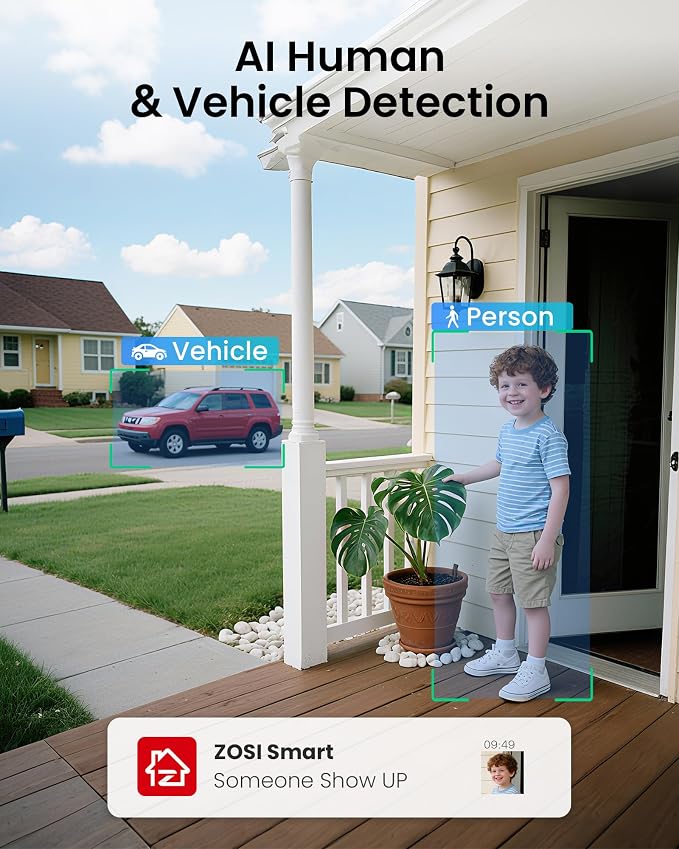 ZOSI 16 Channel Security Camera System 1080p, 2MP H.265+ Hybrid 16CH DVR - Image 2
