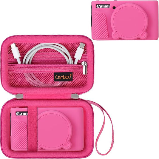 Canboc Case for Canon PowerShot SX740 SX730 HS Digital Camera, 1* Hard Carrying by Canboc