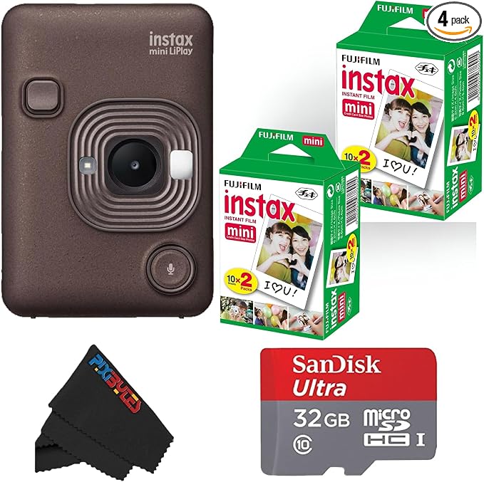 Fujifilm Mini LiPlay Hybrid Instant Camera by FUJIFILM