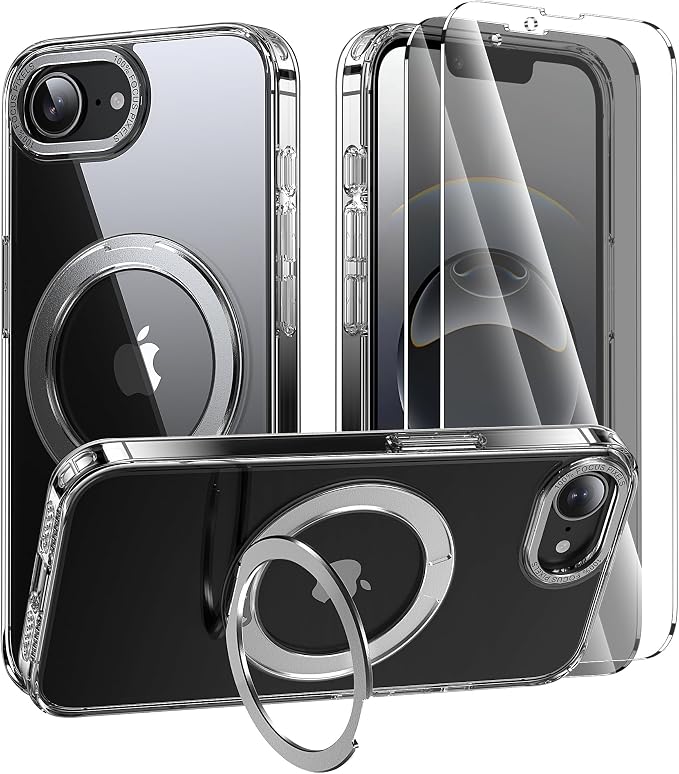 toushion 3 in 1 for iPhone 16E/17E Case Clear by Unknown