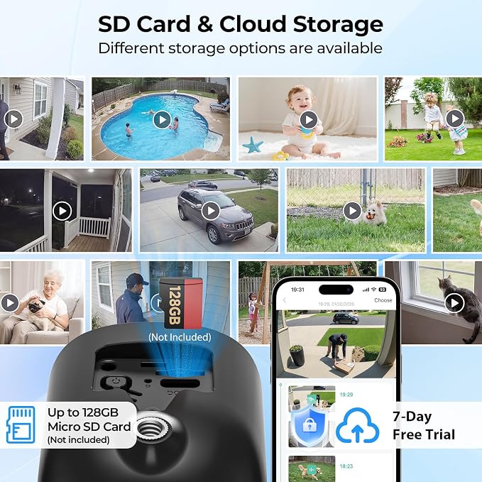 Security Cameras Wireless Outdoor 2K Solar Powered WiFi Cameras - Image 7