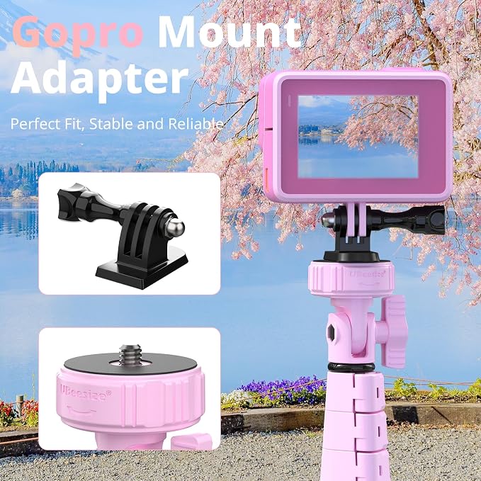 UBeesize 72" Phone Tripod & Selfie Stick, Camera Tripods Stand - Image 6
