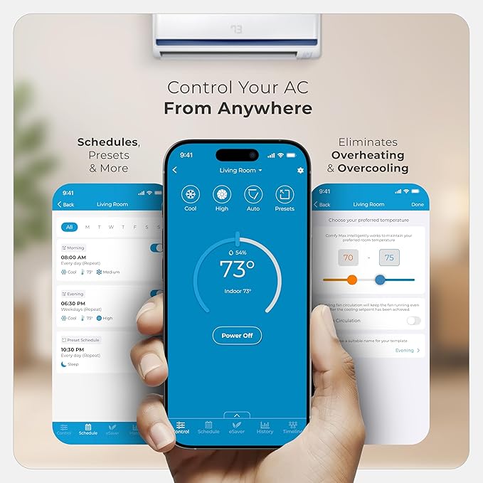 Breez Max Smart AC Controller | AHR Product of the Year WiFi Thermostat - Image 5