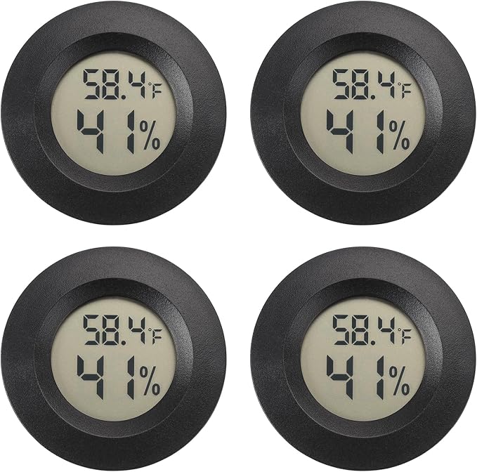 Mini Hygrometer Digital Thermometer Humidity Meter Hygrometer Thermometers by SerundoAuto