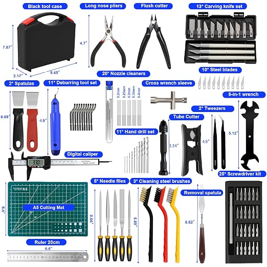 112 PCS 3D Printing Tool Kit, 3D Printer Accessories - Image 2