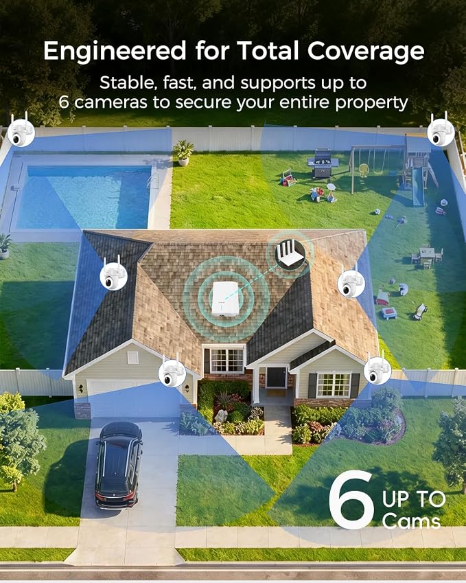 MUBILIFE M802 Add-on Camera, Requires Home Security System, Solar Powered - Image 7