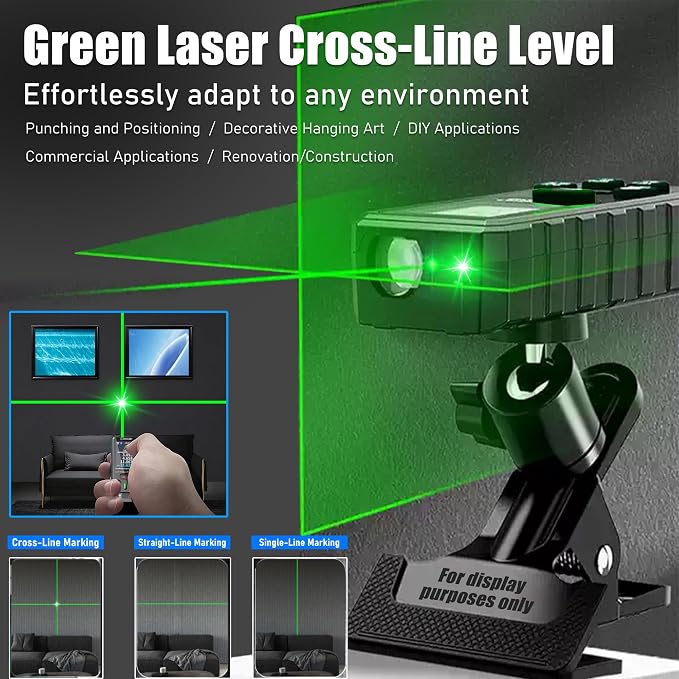 ZC-L387 Laser Measuring Tool 328Ft /100m Dual Green Laser Rangefinder Green - Image 8