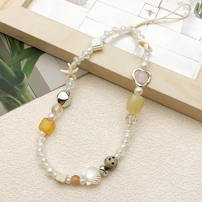 Beaded Camera Wrist Strap Cute Digital Camera Charm Lanyard Phone Chain - Image 3