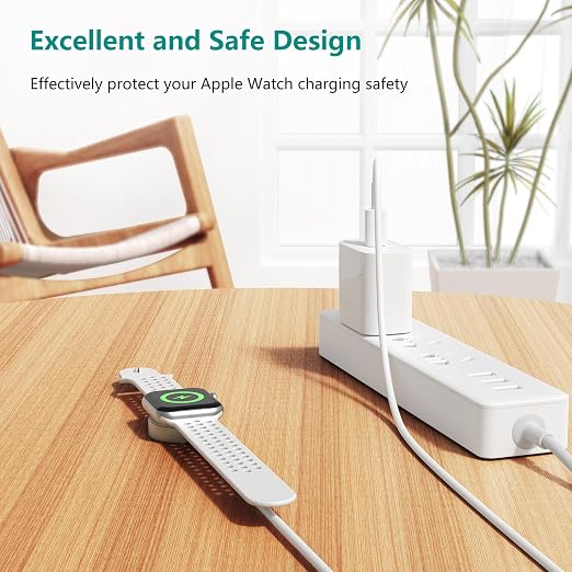 2Pack for Apple Watch Charger Cable, Magnetic Fast Charger to USB-C Cable 3FT - Image 5