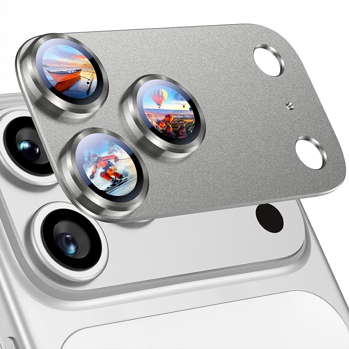 Uyiton Compatible with iPhone 17 Pro Max Camera Lens Protector by Uyiton