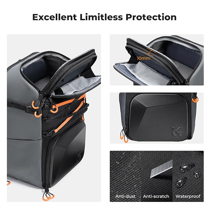 K&F CONCEPT Camera Backpack Shoulder Bag - Image 5