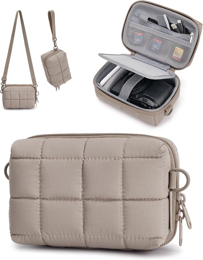 BAGSMART Digital Camera Case, Protective Puffy Camera Case by BAGSMART