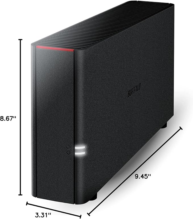 BUFFALO LinkStation 210 4TB 1-Bay NAS Network Attached Storage - Image 9