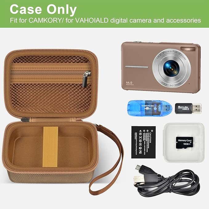ALKOO Case Compatible with CAMKORY Digital Camera/for VAHOIALD FHD 1080P - Image 2