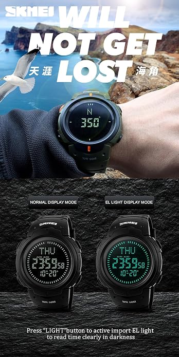 Men’s Military Sports Digital Watch - Image 5