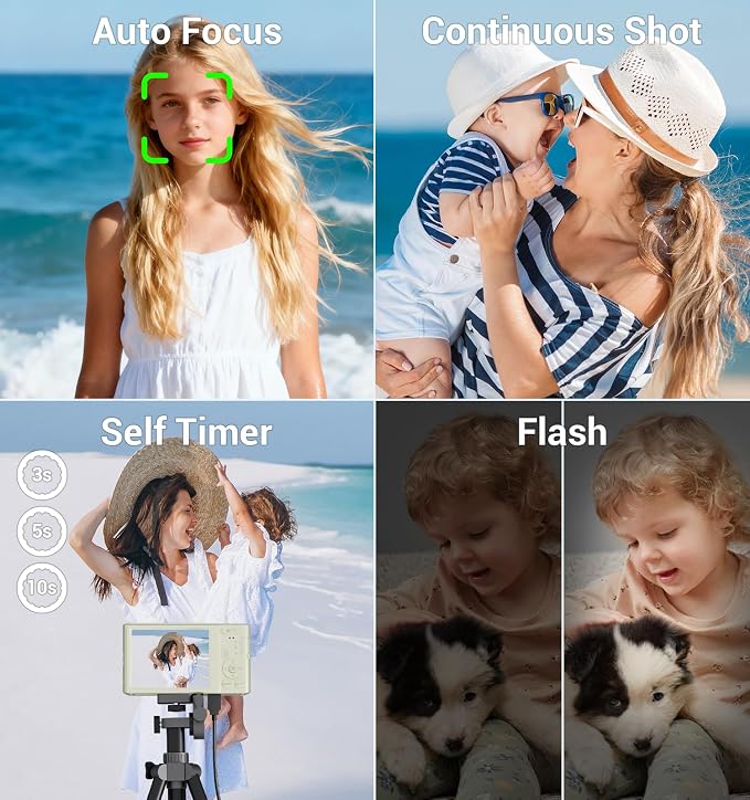 Digital Camera, Upgraded FHD 4K Digital Camera - Image 6