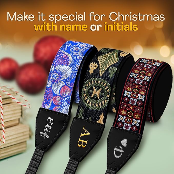 Art Tribute Custom Camera Strap Hendrix Design - Image 2