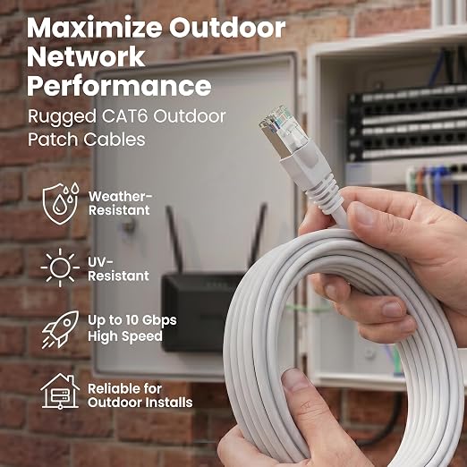 GEARit Cat6 Outdoor Ethernet Cable 23AWG Pure Copper, Waterproof, Direct Burial - Image 6