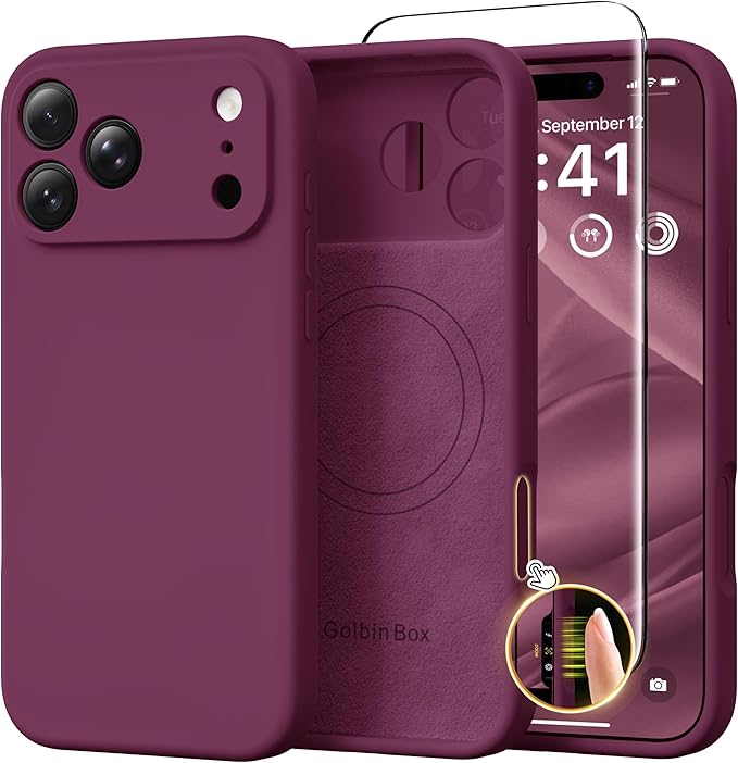 GolbinBox Magnetic for iPhone 17 Pro Max Case, Compatible by GolbinBox