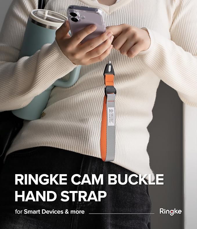 Ringke Cam Buckle Hand Strap Secure Anti-Theft, Anti-Drop Phone Strap - Image 9