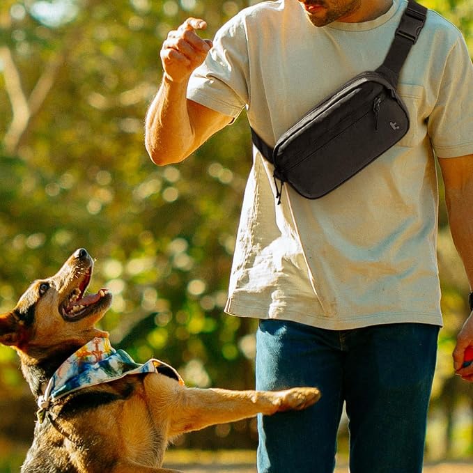 tomtoc 3.5L Sling Bag with RFID Blocking, Crossbody Bag Chest Shoulder Pack - Image 7