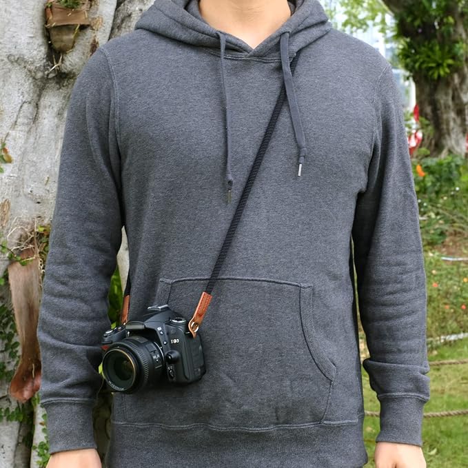 VKO Camera Strap, Soft Rope Camera Neck Strap, Shoulder Strap - Image 4