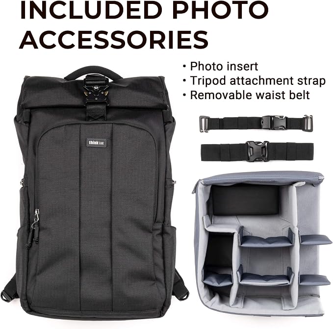Think Tank FocusPoint 22L RollTop Camera Backpack - Image 4