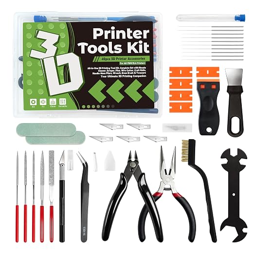 40PCS 3D Printer Tools Kit by Unknown