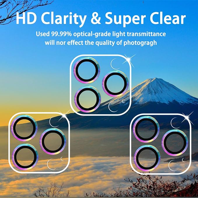 3 Pack Dengduoduo Tempered Glass Camera Lens Protector - Image 3