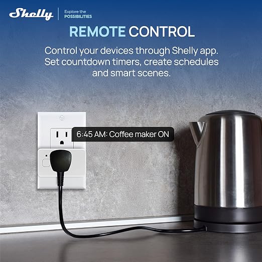 Shelly Smart Plug UL, Matter Outlet - Image 4
