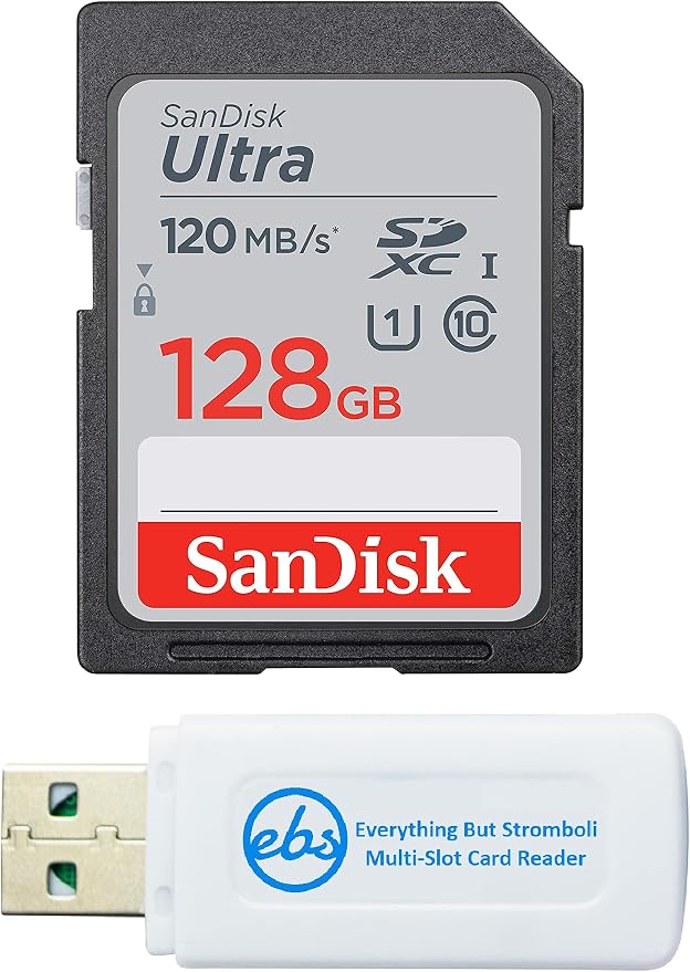 SanDisk 128GB SD Ultra Memory Card by Unknown