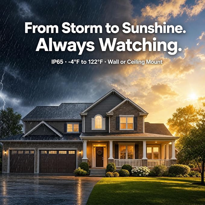 Dzees 2K Security Cameras Wireless Outdoor, Indoor-Outside WiFi Battery Powered - Image 4