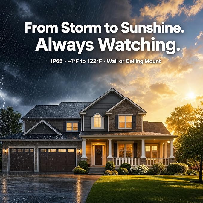 Dzees 2K Security Cameras Wireless Outdoor, Battery Powered AI Motion Detection - Image 7