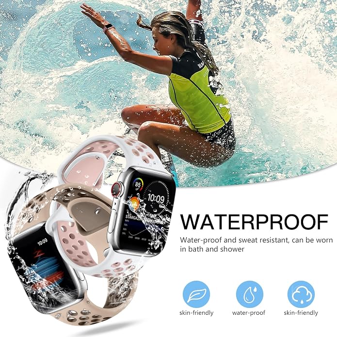 Adorve 4 Pack Sport Bands Compatible - Image 3