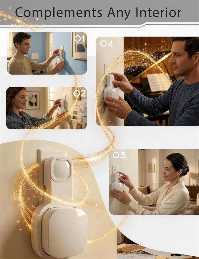 Wall Mount Holder for eero 6 and eero 6+ Router Mesh Wi-Fi System, No Messy - Image 5