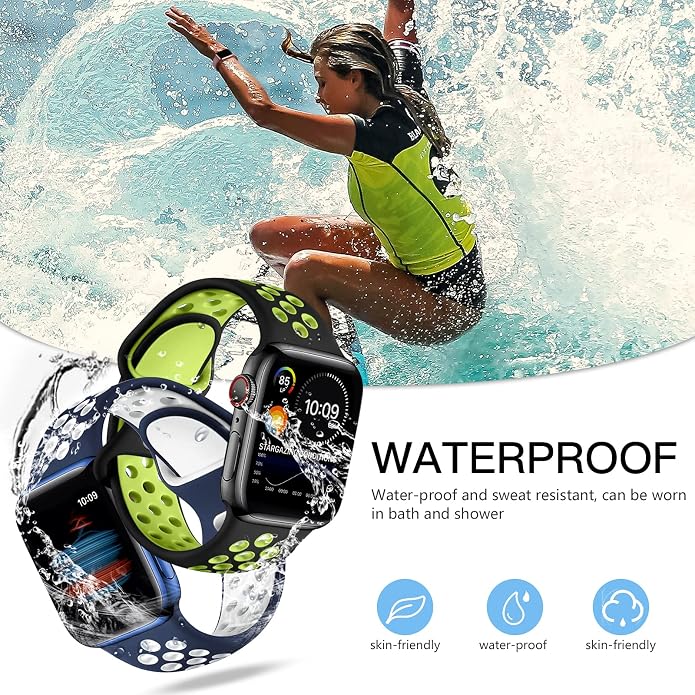 Adorve 4 Pack Sport Bands Compatible - Image 3