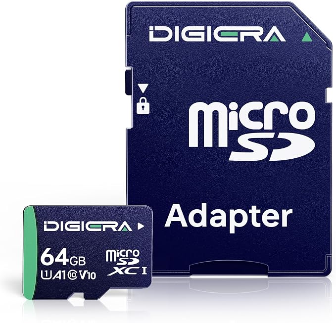DIGIERA 64GB CT100 microSDXC UHS-I Memory Card by DIGIERA