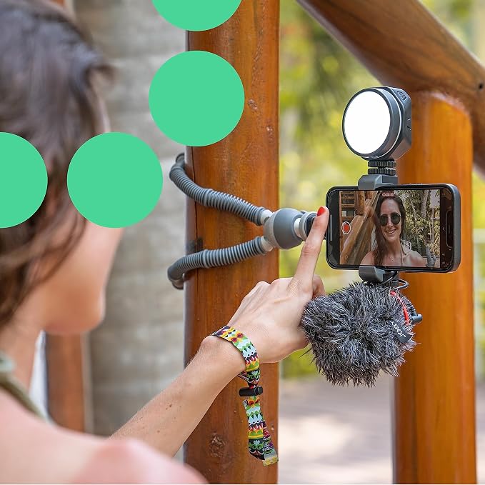 Joby Beamo Reel LED Light for Content Creator for Compact Mirrorless Cameras or - Image 6