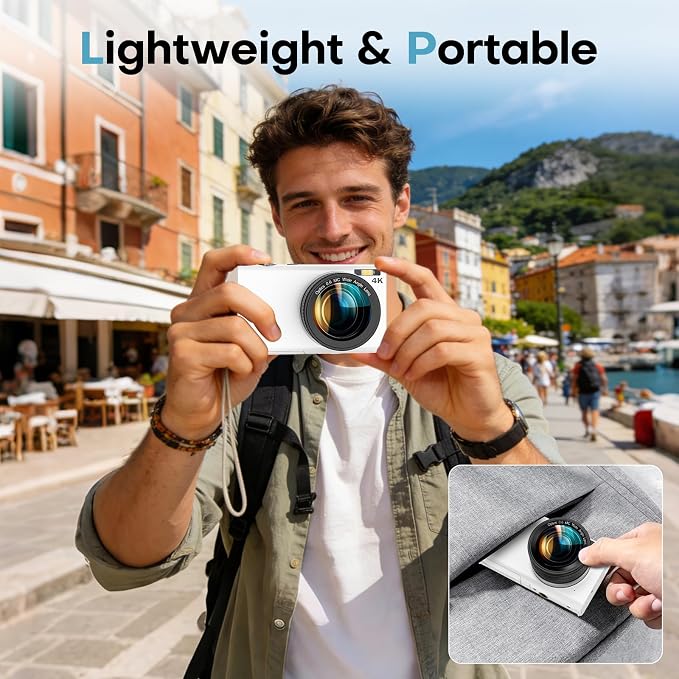 Digital Camera, 4K Digital Camera - Image 8