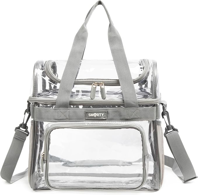 J.CARP Clear Bag Heavy Duty Backpack Durable Transparent See Through Bag - Image 2